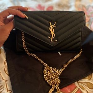 used ysl envelope bag